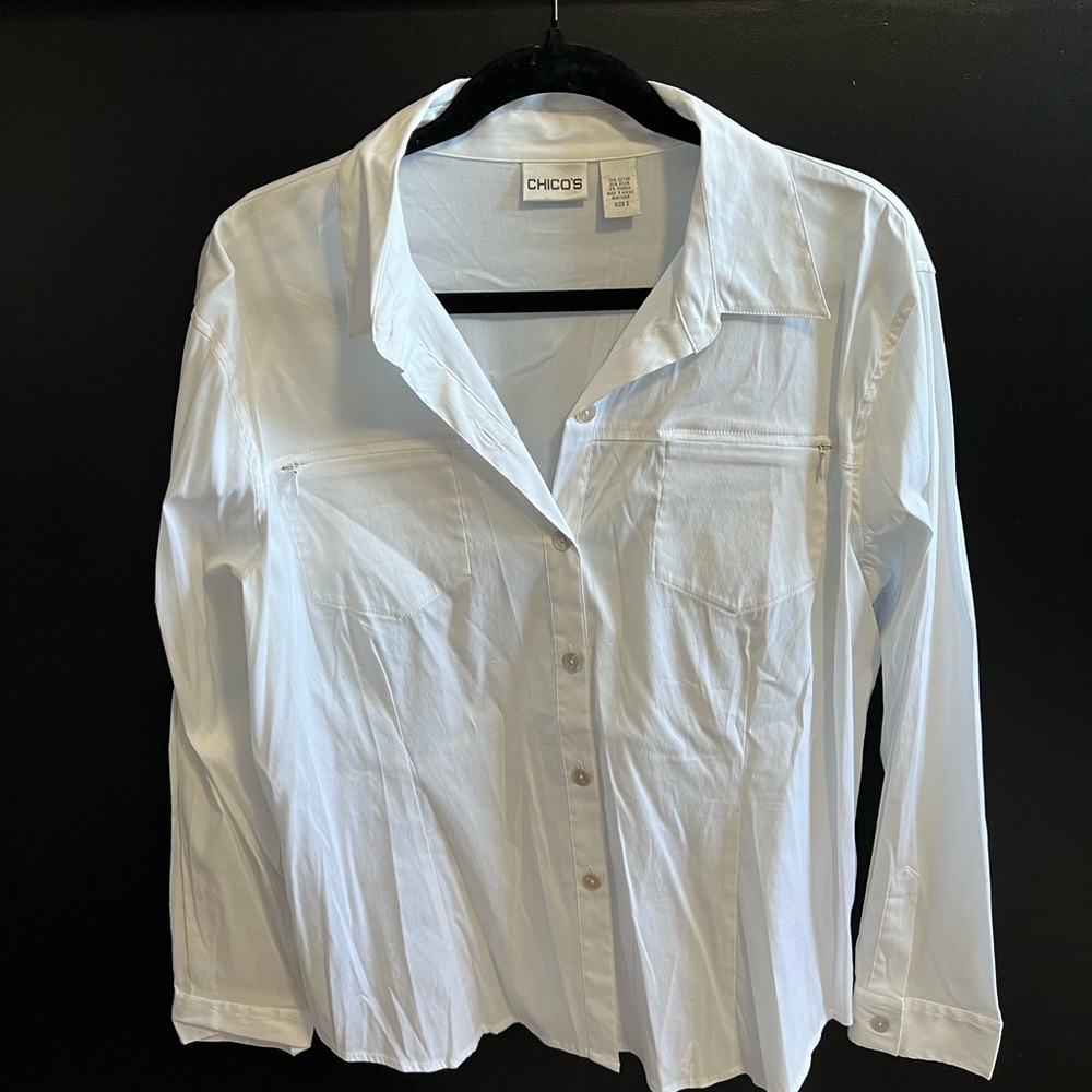 Chico's Elegant White Blouse